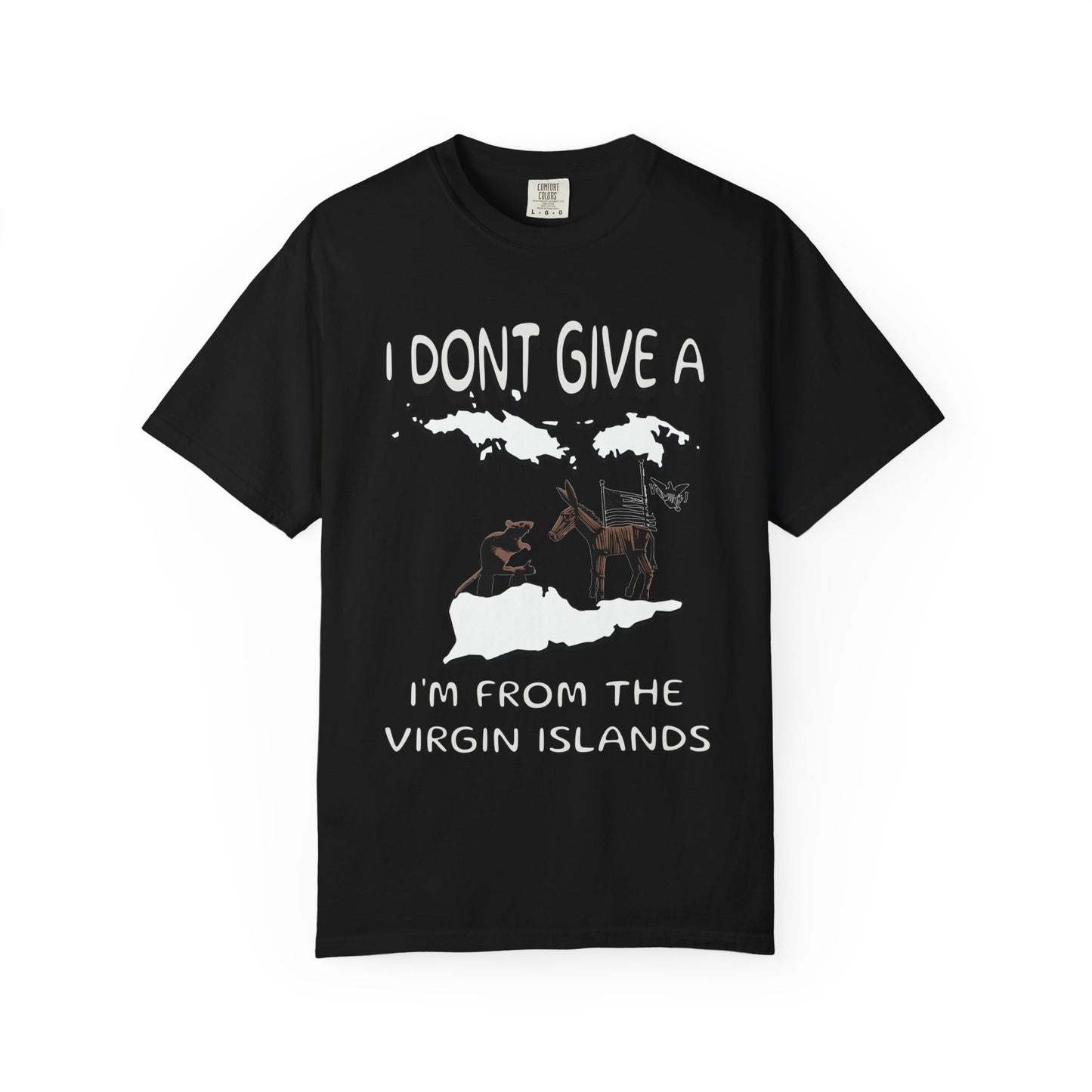 Virgin Islands Rats Ass Humor T-Shirt