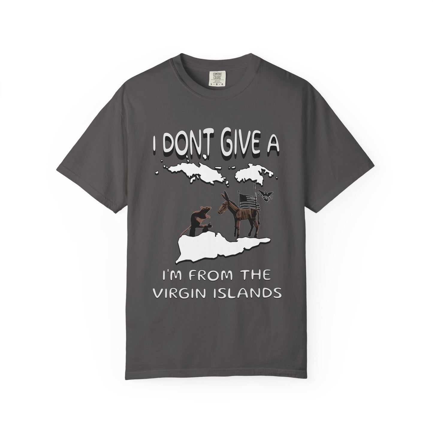 Virgin Islands Rats Ass Humor T-Shirt
