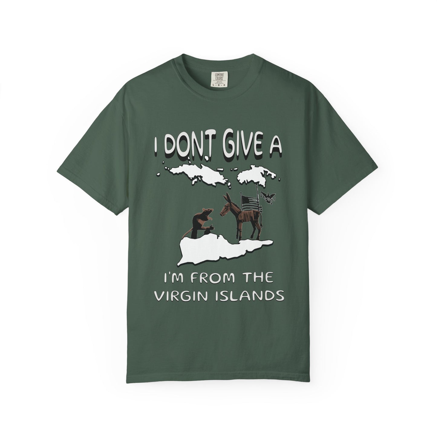 Virgin Islands Rats Ass Humor T-Shirt