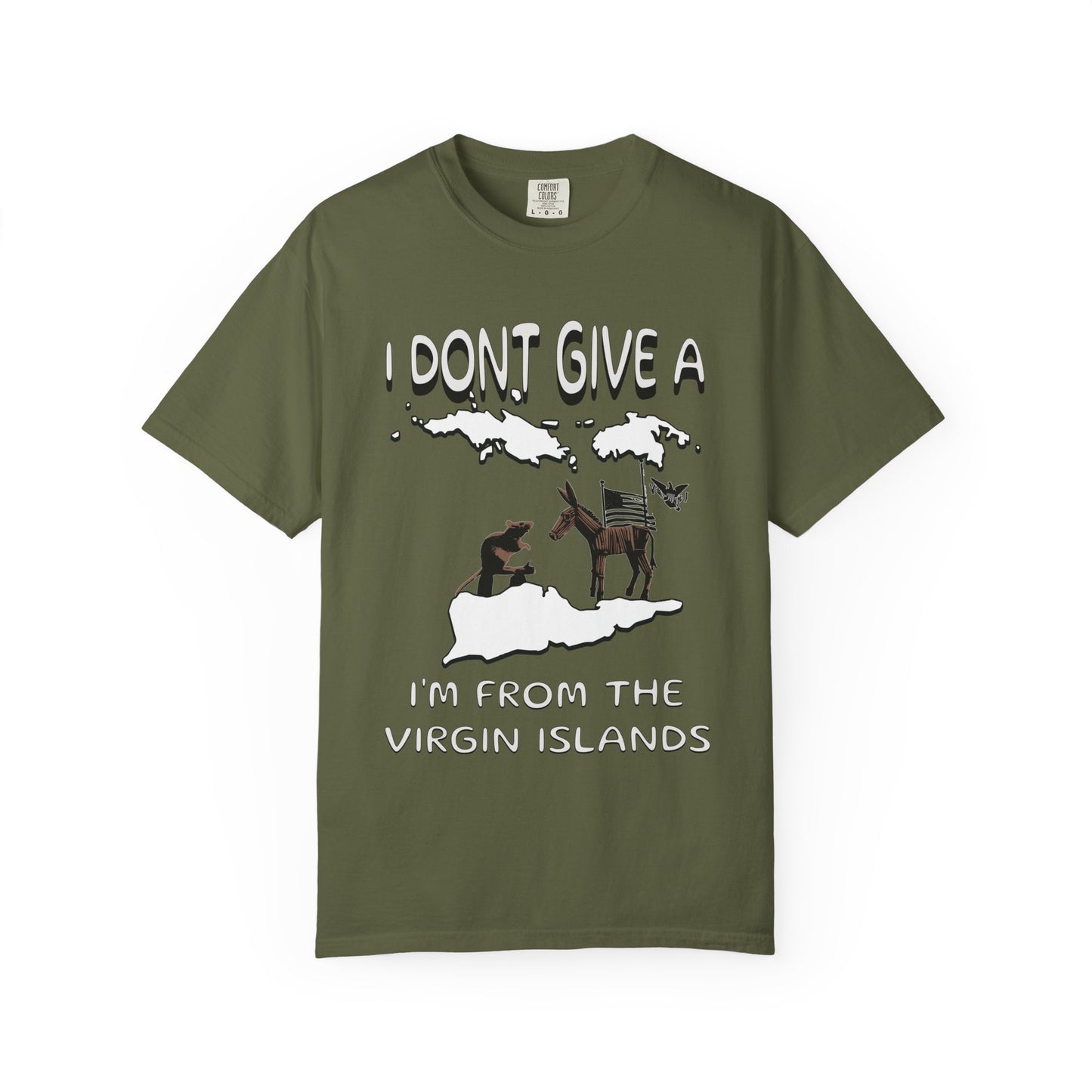 Virgin Islands Rats Ass Humor T-Shirt