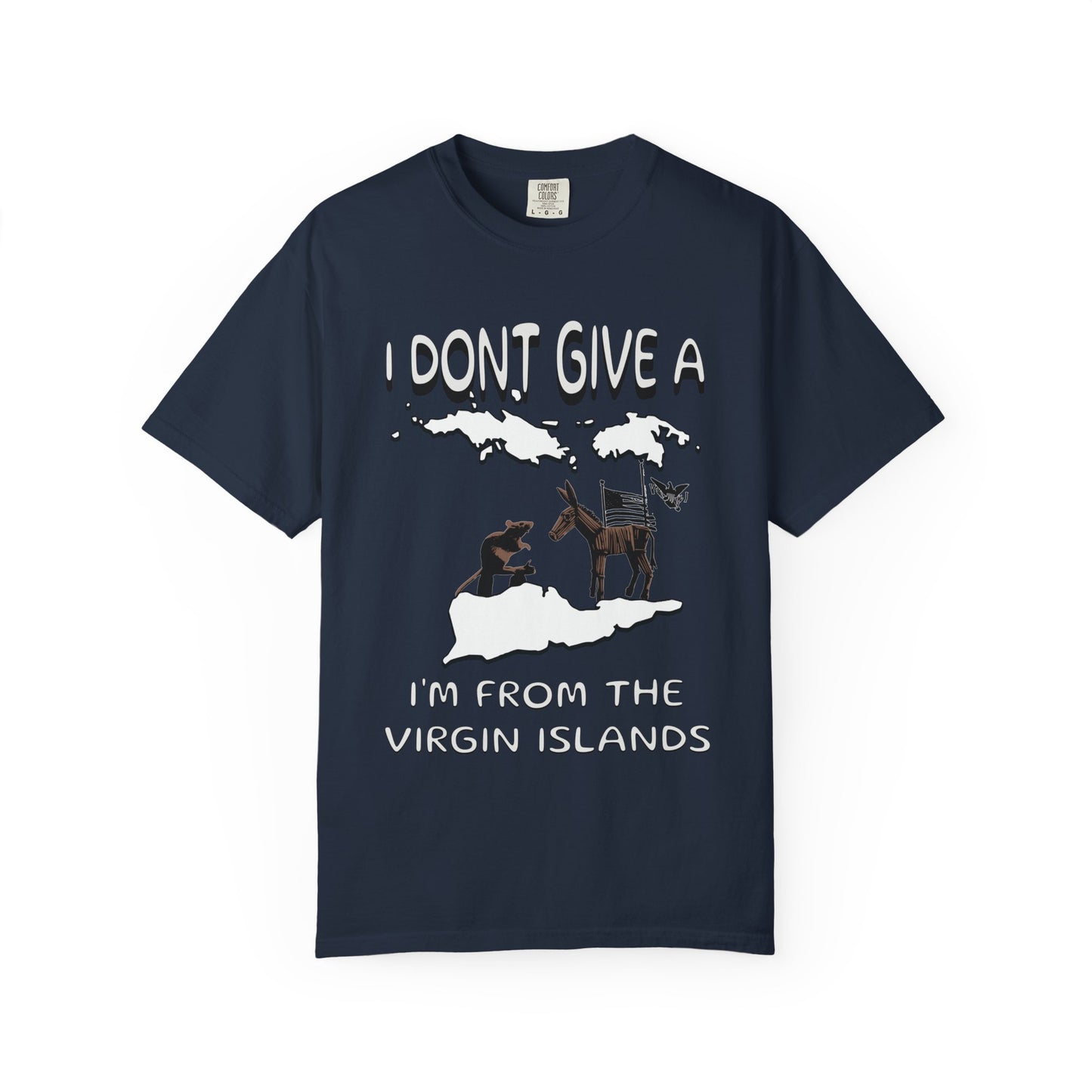 Virgin Islands Rats Ass Humor T-Shirt