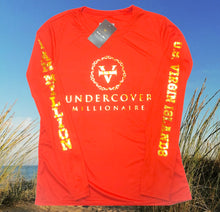 Load image into Gallery viewer, Red Long Sleeve Dri-Fit Cooling Performance Shirt
