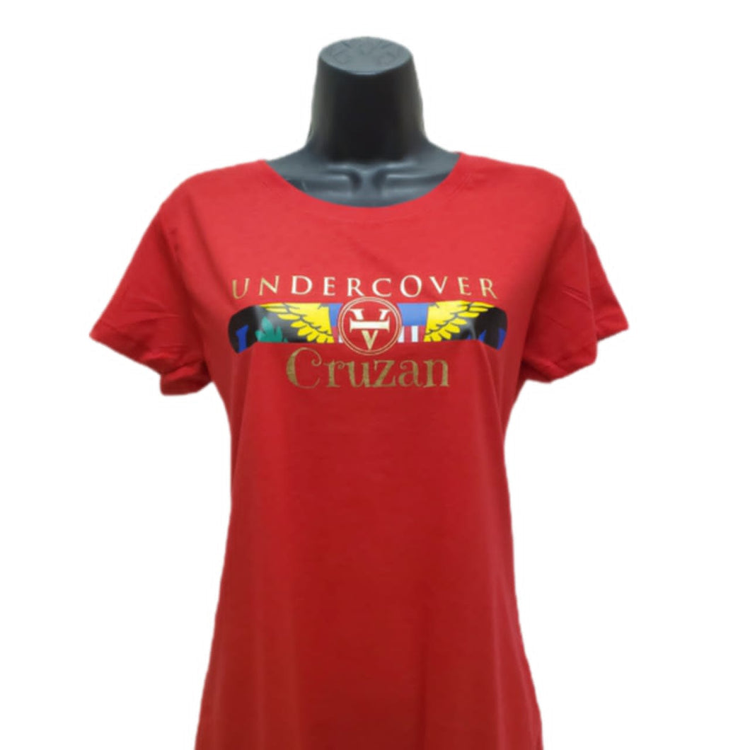 VUM Red Female Short Sleeve T-shirt (UC)