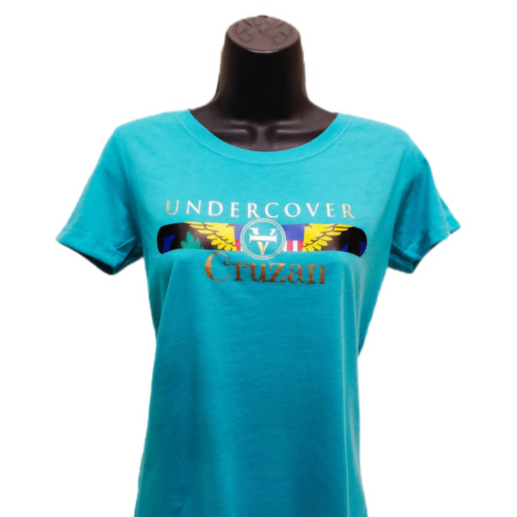 VUM Turquoise Short Sleeve Female T-shirt (UC)