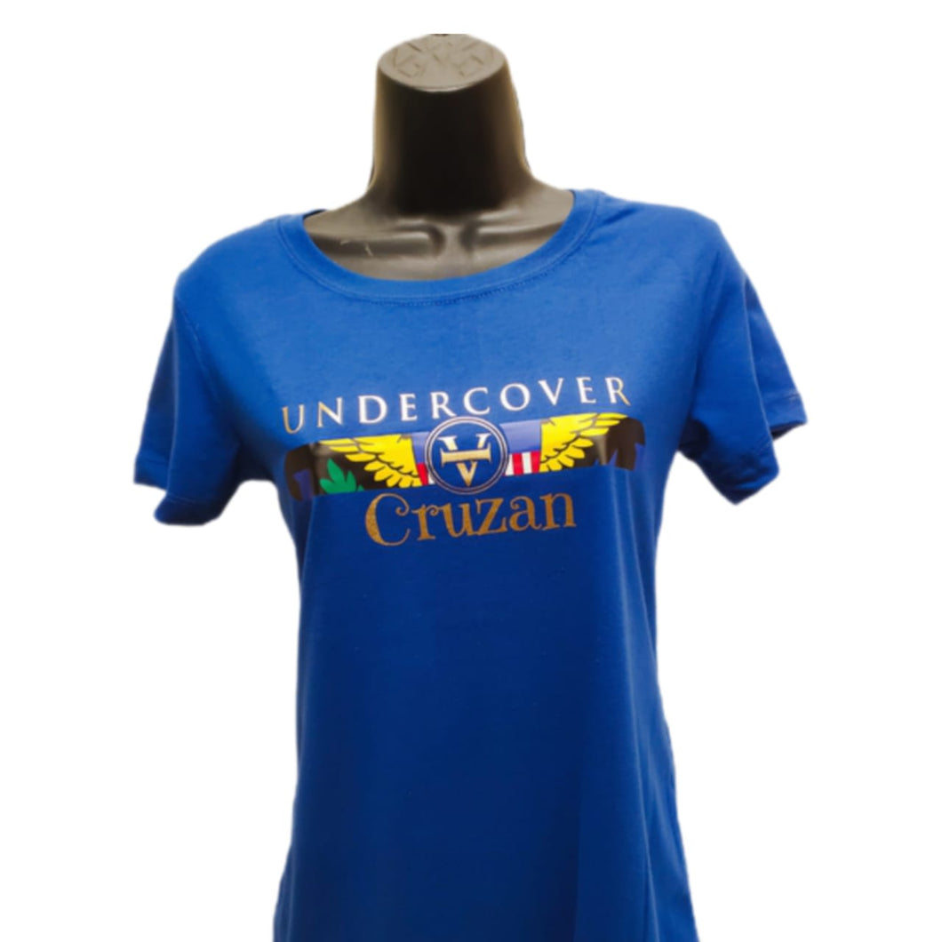 VUM Royal Blue Female Short Sleeve T-shirt (UC)