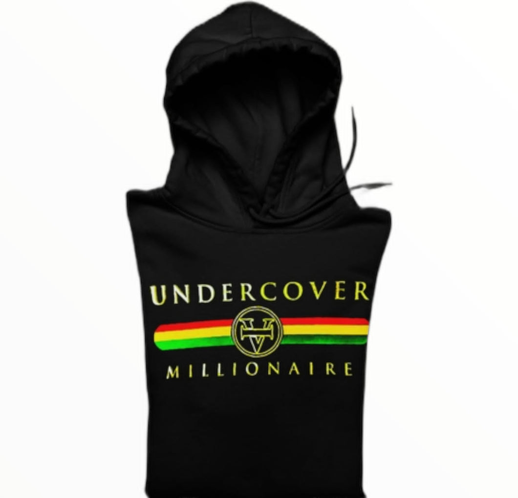 VUM Black Hoodie w/Kangaroo Pockets (VRB)