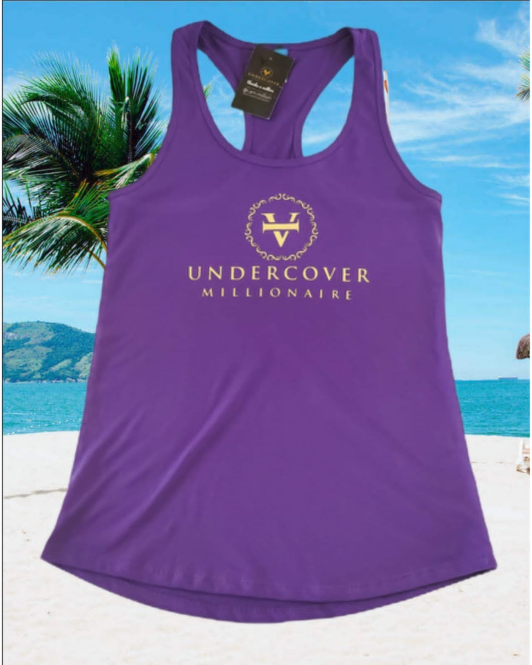 VUM Purple Female Racerback Summer Tank (PG)