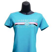 Load image into Gallery viewer, VUM Turquoise Short Sleeve Female T-Shirt (RW)
