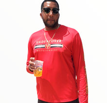 Load image into Gallery viewer, VUM Red DRI-FIT Long Sleeve Shirt (WRWB)
