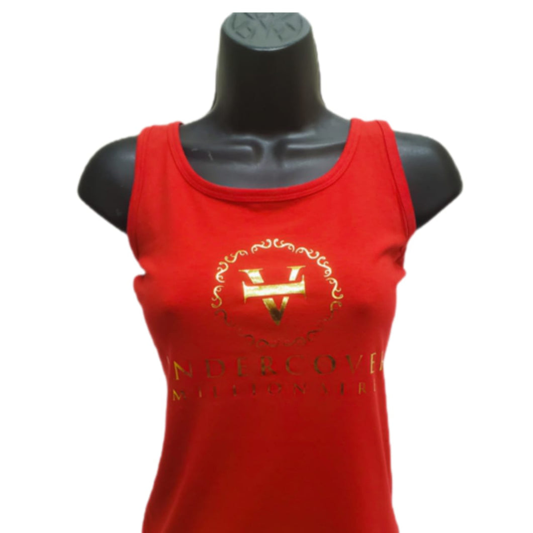 VUM Red Female Summer Tank (R)